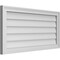 Ekena Millwork Vertical Surface Mount PVC Gable Vnt: Non-Functional, w/2"W x 1-1/2"H, Brickmould Frame, 36"W x 18"H GVPVE36X1802SN - alternate 4